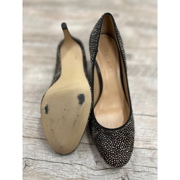 Talbots Ocelottie Black Heel in 6 - Picture 3 of 3